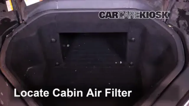 2014 Tesla S Electric Filtre à air (intérieur) Changement
